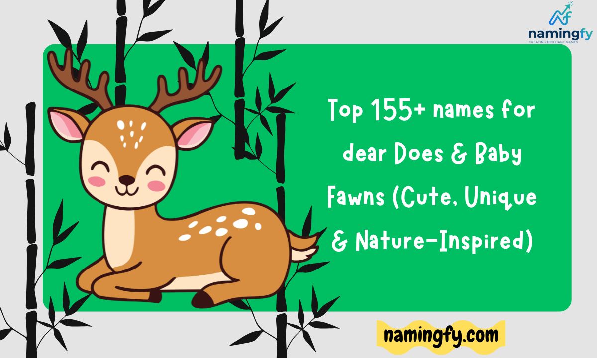 names for dear