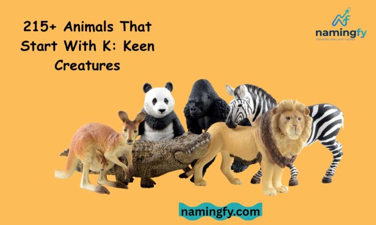 animals that start with K