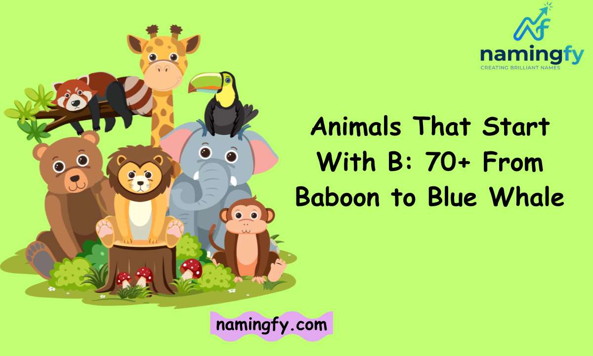 Animals That Start With B