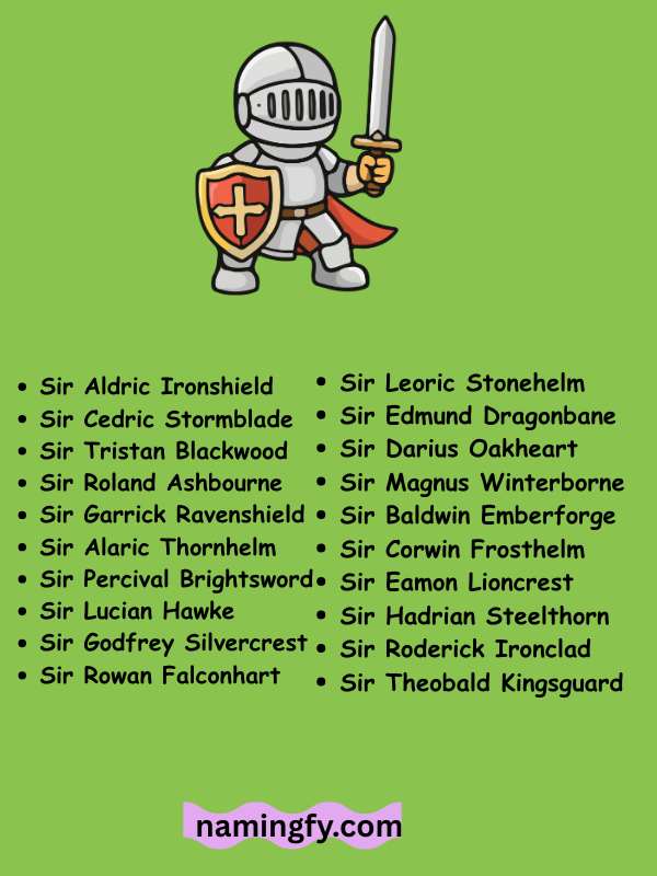 Female Knight Names