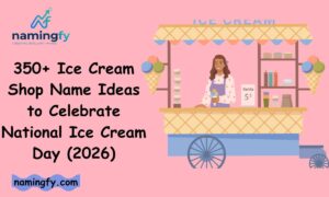 Ice Cream Shop Name