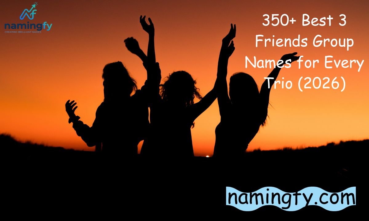 3 Friends Group Names