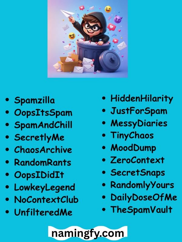 Fantasy Spam Account Names