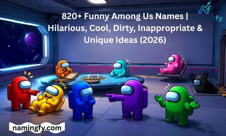 Funny Among Us Names