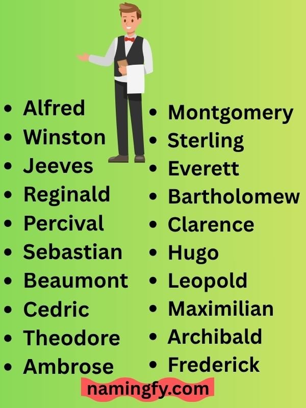 Funny Butler Names