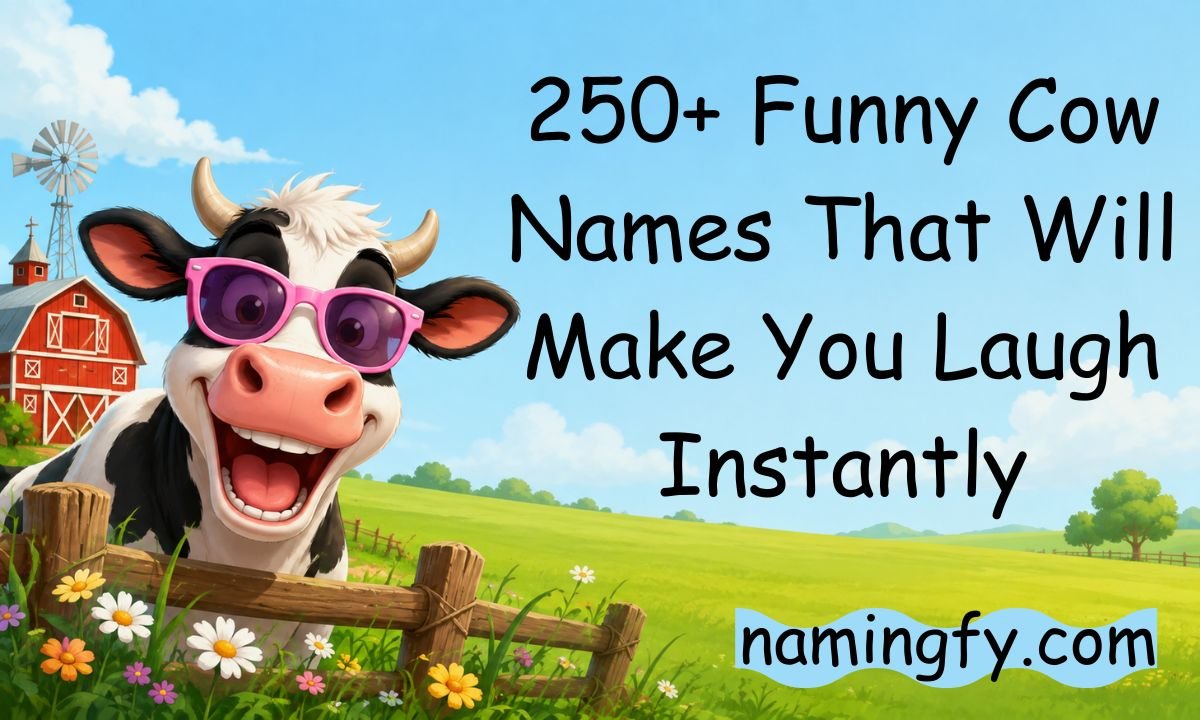 Funny Cow Names