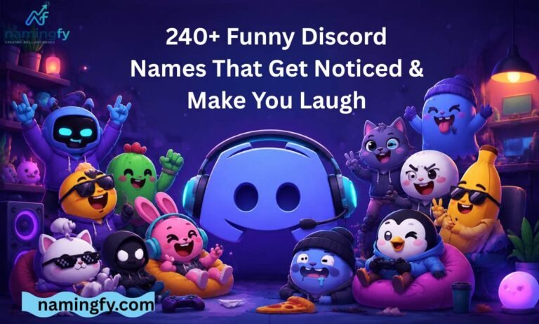 Funny discord Names