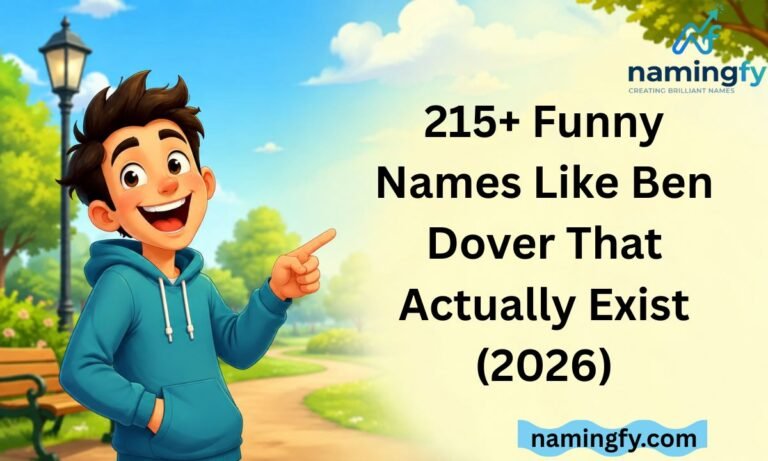 Funny Names Like Ben Dover