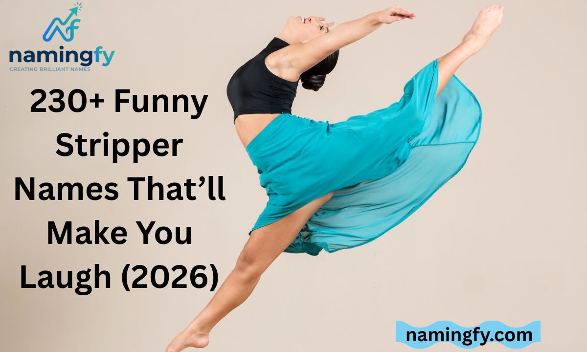 funny stripper names