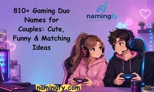 Gaming Duo Names for Couples