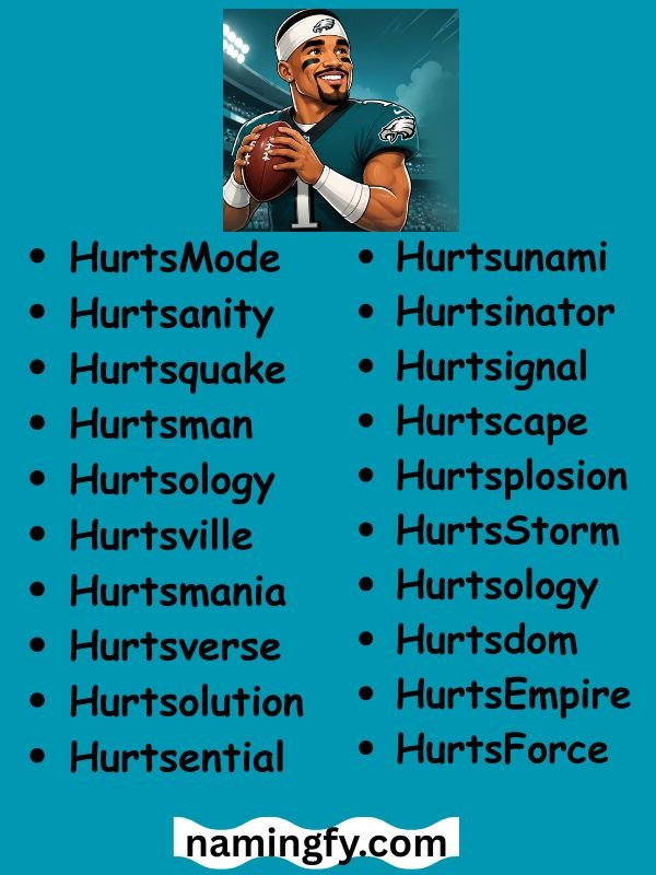 Jalen Hurts Fantasy Names Inappropriate