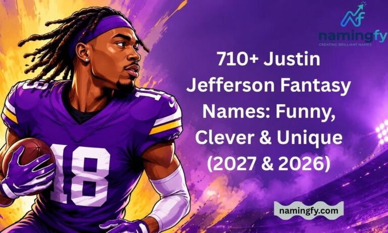 Justin Jefferson Fantasy Names
