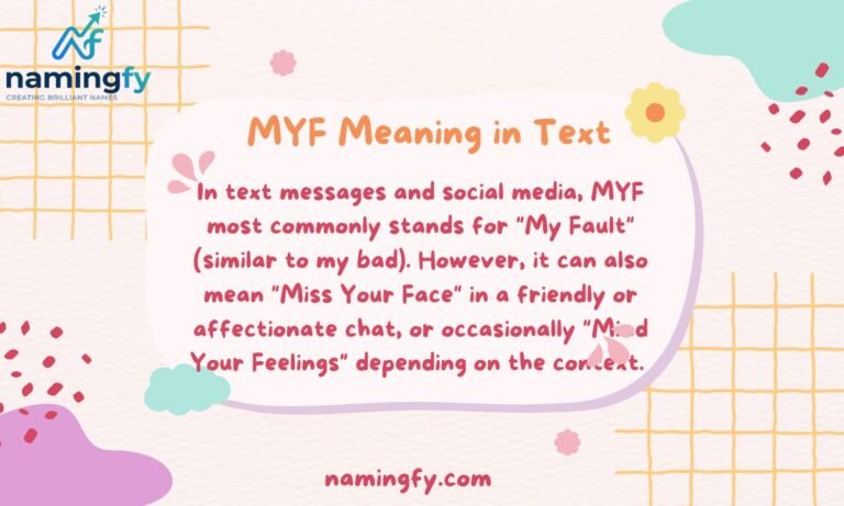 MYF Meaning in Text