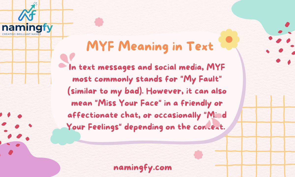 MYF Meaning in Text