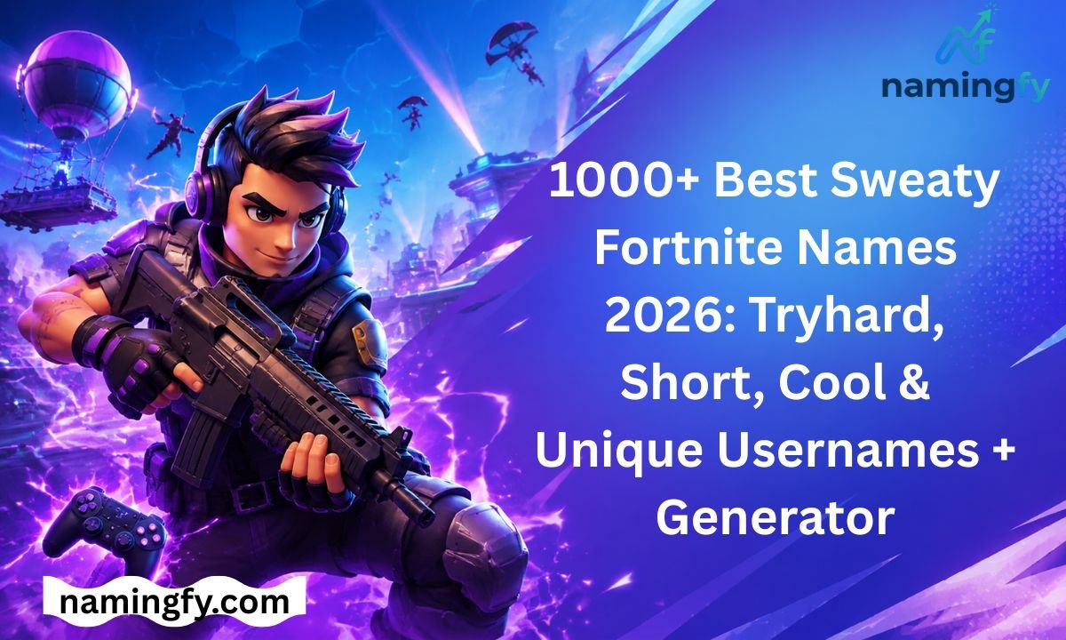 Sweaty Fortnite Names