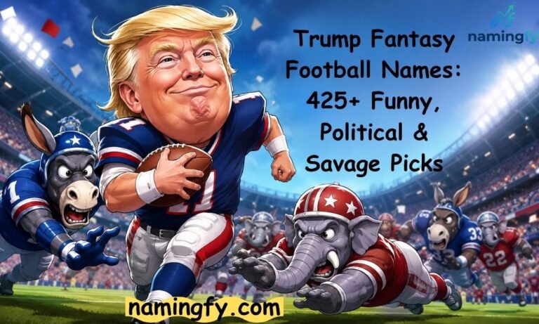 Trump Fantasy Football Names