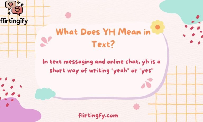 What Does YH Mean in Text?